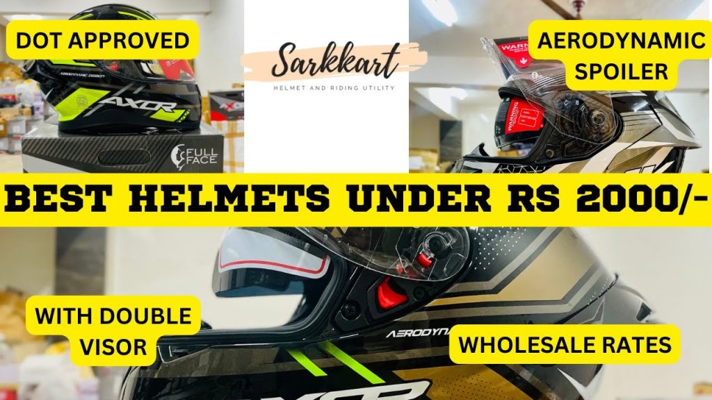best helmets under Rs 2000/-