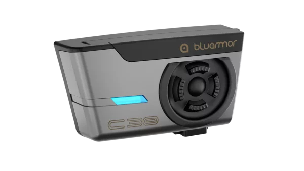 Bluarmor C30 helmet communication device 1000 mAh battery charging