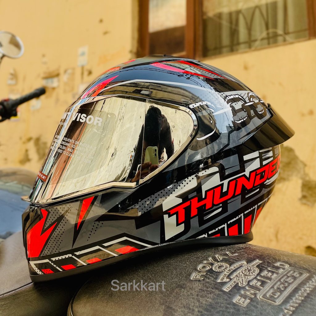 Helmet discount mirror price