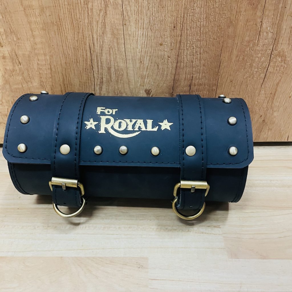 Leather saddle bag hot sale for royal enfield