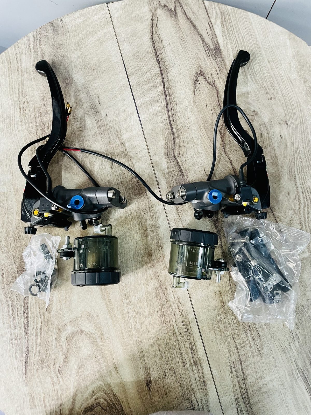 Brembo Radial Dual Hydraulic brembo clutch & brake Lever Set For