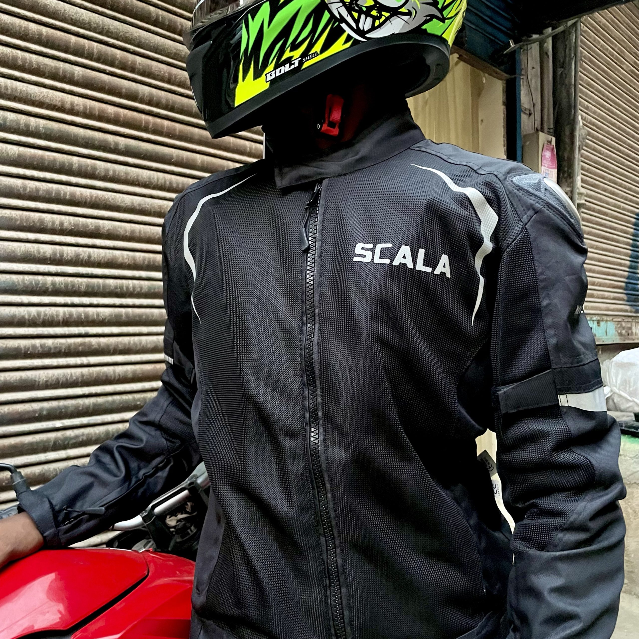 SCALA GEARS BDJ4 Riding Protective Jacket Price in India - Buy SCALA GEARS  BDJ4 Riding Protective Jacket online at Flipkart.com