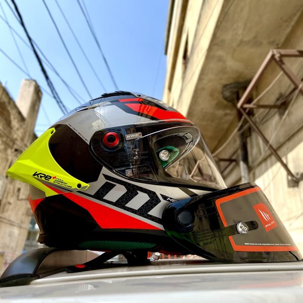MT KRE PLUS PURE CARBON PROJECTILE GLOSS HELMETS MULTICOLOUR FIRST TIME IN  INDIA WITH PINLOCK 70 BLACK VISOR FREE - Sarkkart