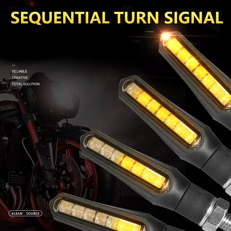 Sarkkart High-quality Motorbike Light LED Bulb Flow Pattern