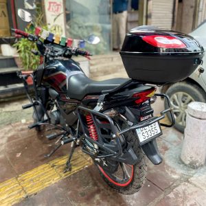 Sarkkart 36L Strong ABS Plastic Motorcycle Top Box (Waterproof)