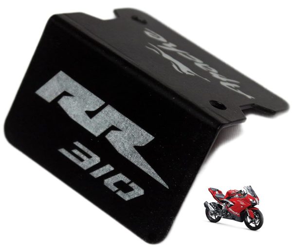 OBEROI'S TRADERS Apache RR 310 Stainless Steel Bike Front Disc Brake Fluid Reservoir Oil Cap Guard Protector Cover