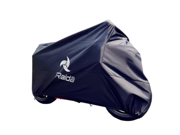 Raida RainPro Bike Cover for TVS Apache RR310 (Navy Blue) Waterproof | Dustproof | with Mirror Pockets