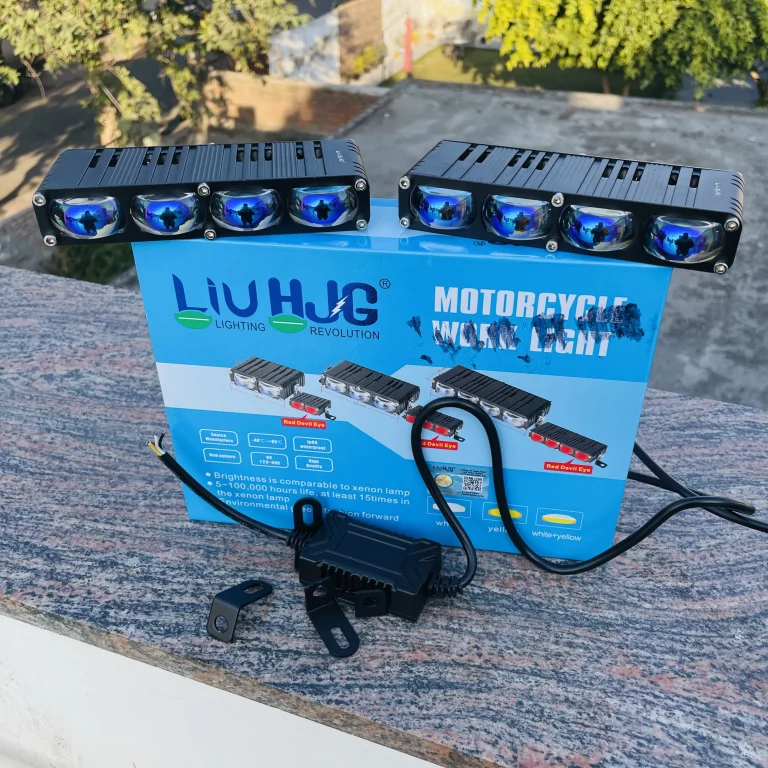 Lens and LED Configuration of HJG Dual Colour Fog Light