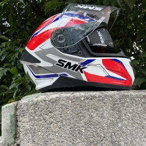 SMK TYPHOON AZONIX Full Face Helmet – ECE & ISI Certified