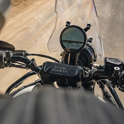 4103VFEOOrL._SX425_ (1) Royal Enfield Himalayan handlebar brace close-up view