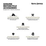 OEM Royal Enfield brace accessory with bolt-on fit