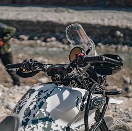 51PZ+dEEVaL._SX425_ handlebar cross brace for Royal Enfield Himalayan black finish