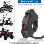 Motorcycle USB Charger Socket