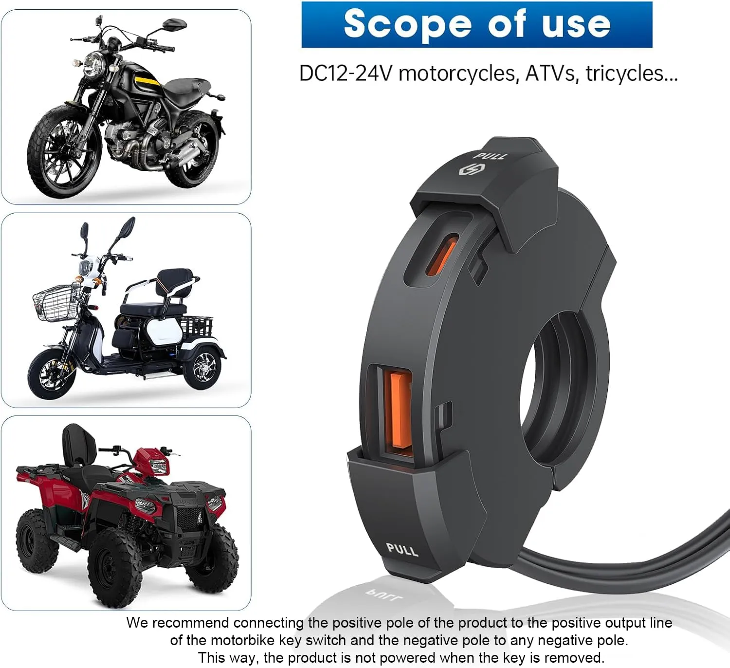 71elgOZrS5L._SL1500__result Motorcycle USB Charger Socket