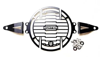 71r1ukXX+UL._SX425__result Hunter 350 headlight grill black tracker style