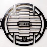 Hunter 350 headlight grill black tracker style