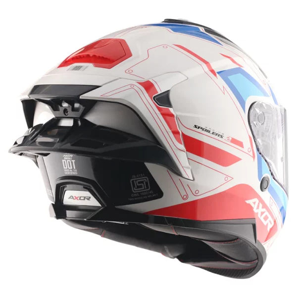 Axor Brutale Ryden dual spoiler helmet dimensions