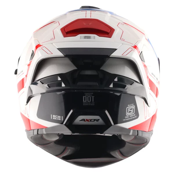 Axor Brutale Ryden dual spoiler helmet size chart