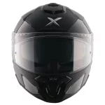 Axor Brutale Solid Colors dual spoiler helmet black D-ring buckle