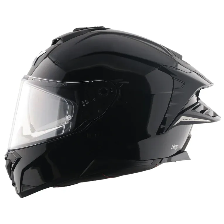 Axor Brutale Solid Colors dual spoiler helmet black aerodynamic design