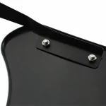 Cafe racer windscreen black universal 5-7 inch
