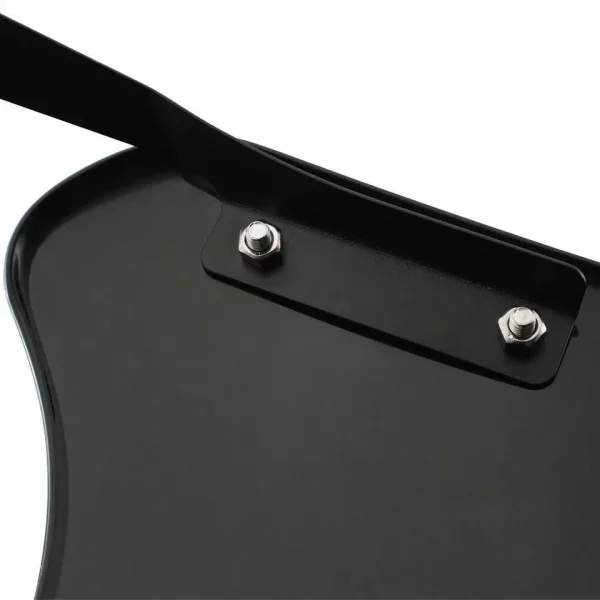 Cafe racer windscreen black universal 5-7 inch