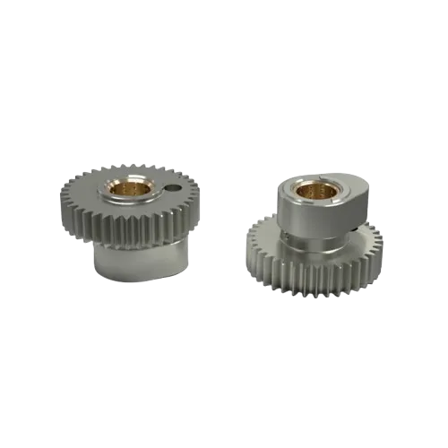 Cam gear assembly inlet close-up for Royal Enfield Thunderbird X 350