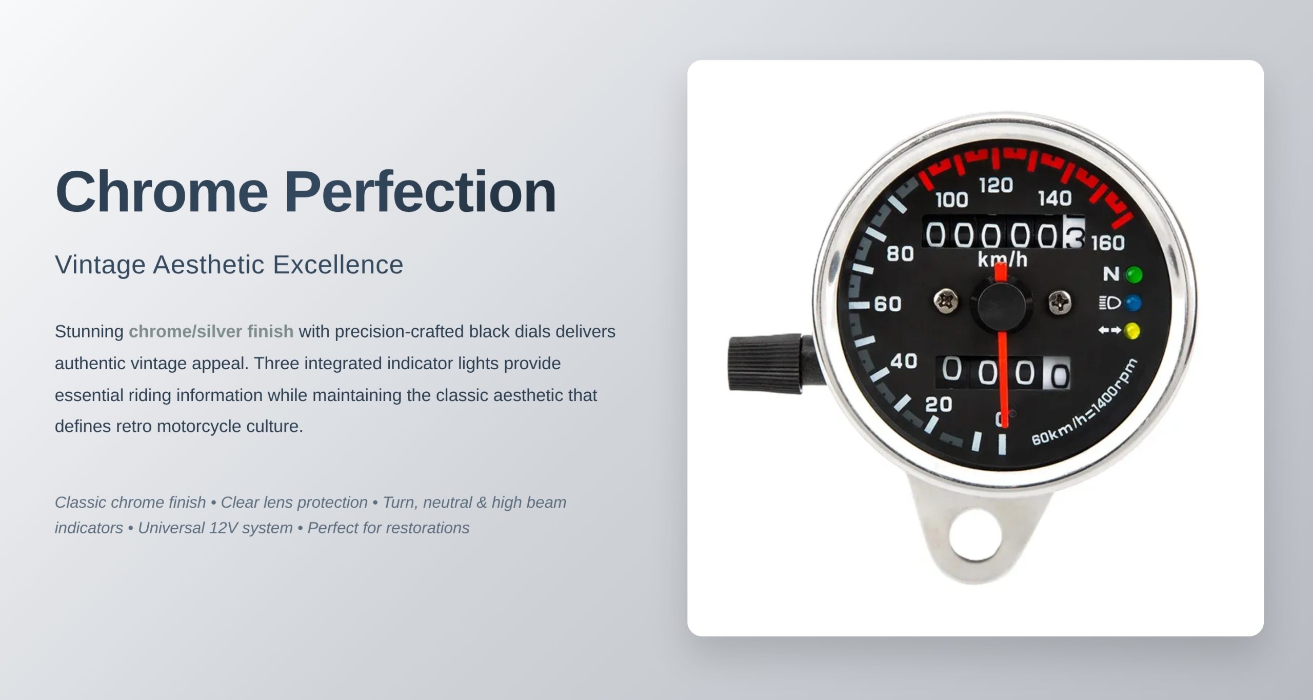 LCD speedometer gauge product image 4-2