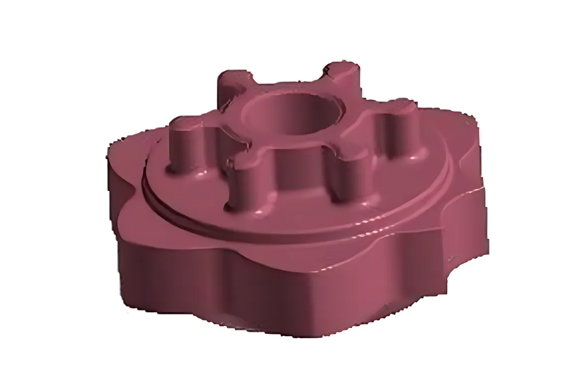 Detailed view of gear shift cam machining and design Detailed view of gear shift cam machining and design
