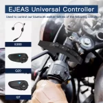 EJEAS EUC Bluetooth remote controller real-world bike installation