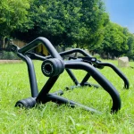 KTM Duke 390 engine guard with slider black