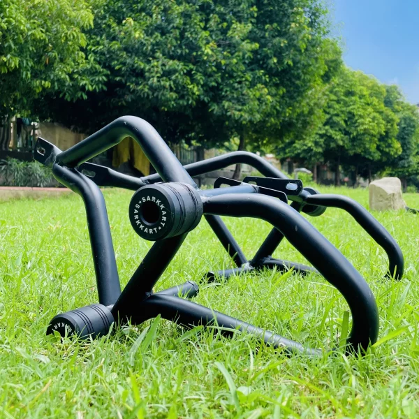 KTM Duke 390 engine guard with slider black