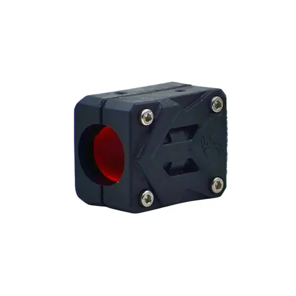 Multi-accessory motorcycle base clamp
