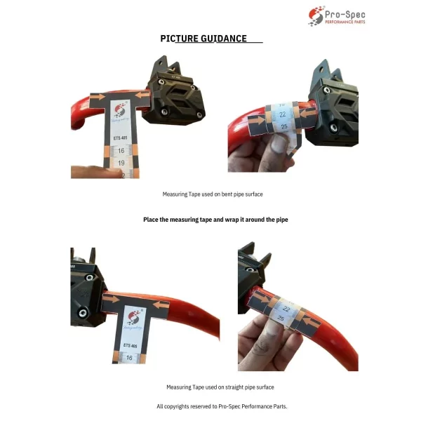 Durable delrin crash guard clamp by PRO-SPEC