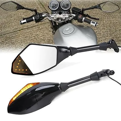 universal adjustable led side mirrors