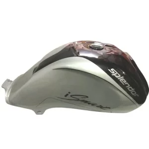 Ensons petrol tank Hero Splendor iSmart Silver Black
