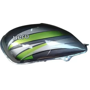 Ensons petrol tank Hero Splendor Pro Grey Green