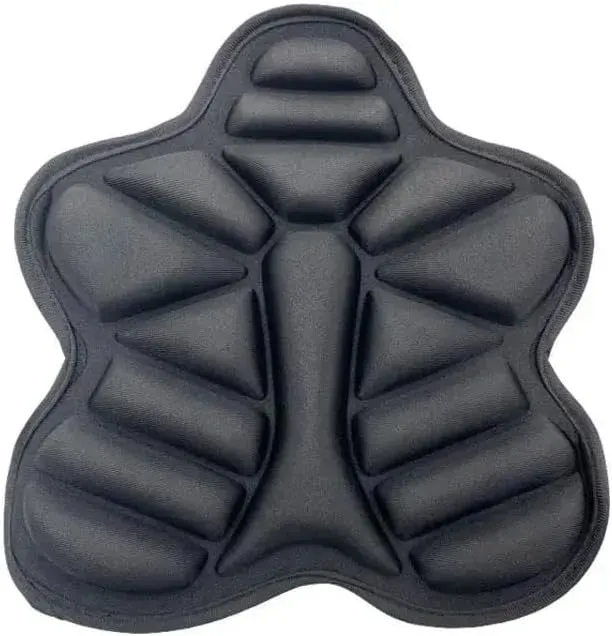 3D motorcycle cushioned seat cover ventilated universal motorcycles pressure distribution