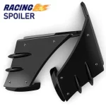 side spoiler wings Yamaha R15 V3 gloss black premium construction
