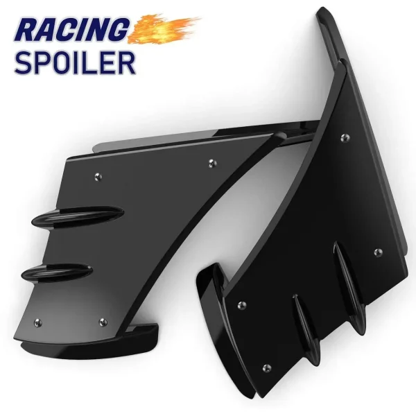 side spoiler wings Yamaha R15 V3 gloss black premium construction