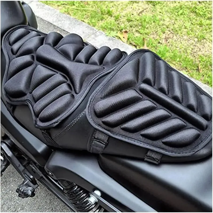 3D motorcycle cushioned seat cover ventilated universal motorcycles advanced technology