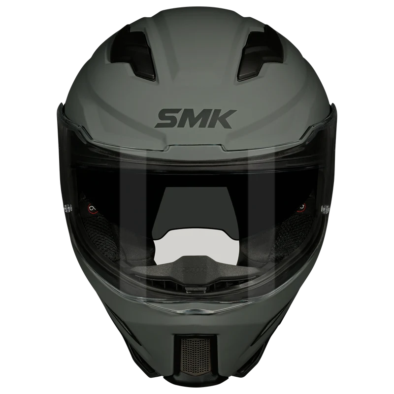 AGNAR-SOLID-NARDO-GREY-MA-600-2 SMK Agnar Solid Nardo Grey MA 600 helmet full face protection front view