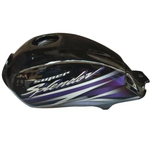 Ensons petrol tank Hero Super Splendor Type 4 Black Blue