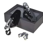 Sarkkart Original Premium Side Mirror with CNC Construction and Silver Finish