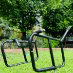 Hero Xtreme 250 saddle stay black heavy premium construction front view