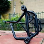 crash guard with sliders Classic Bear Shotgun 650 Sarkkart black finish