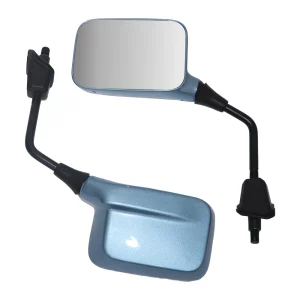 TVS iQube mint blue mirror set