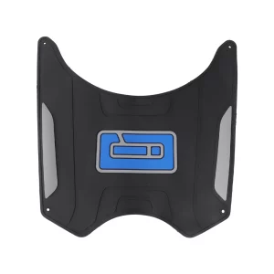 TVS iQube designer floor mat custom fit design front view