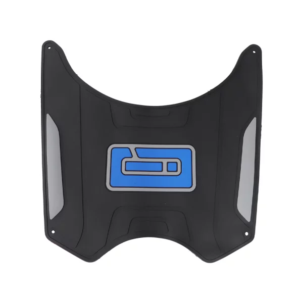 TVS iQube designer floor mat custom fit design front view