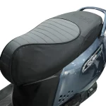 TVS iQube black grey seat cover comfortable protection both colors